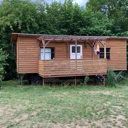 Hotel Bauwagen Mit Gemeinschaftsbad Rheinsberg Zewnętrze zdjęcie